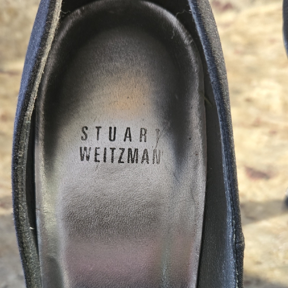 Stuart Weitzman Classic Black Pumps